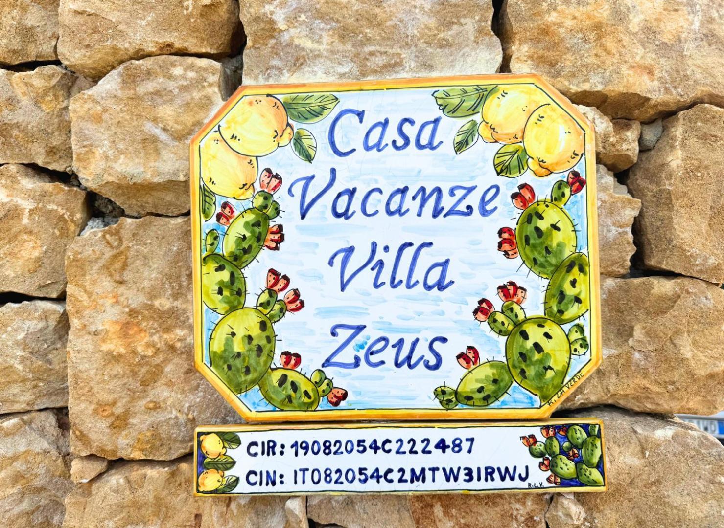 Case Vacanza Zeus Trappeto  Exteriér fotografie